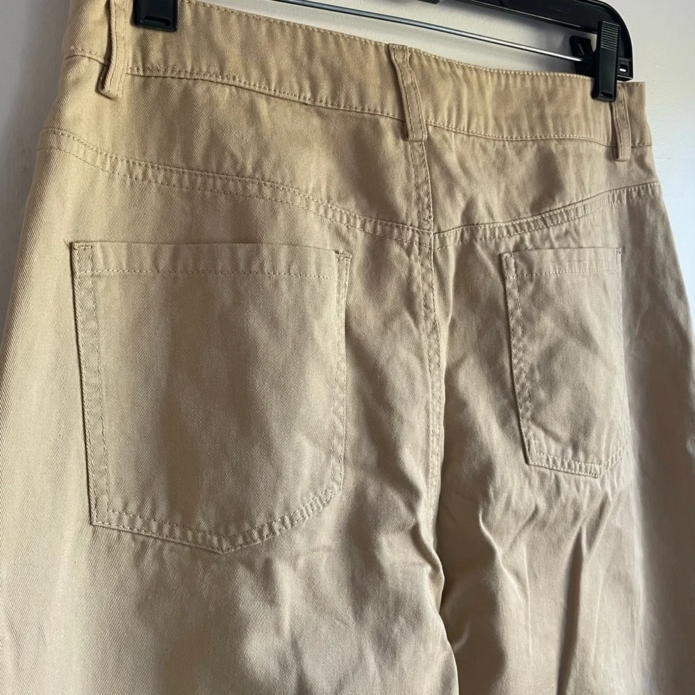Forever 21 Tan Wide Leg Pants Size L - Picture 5 of 6